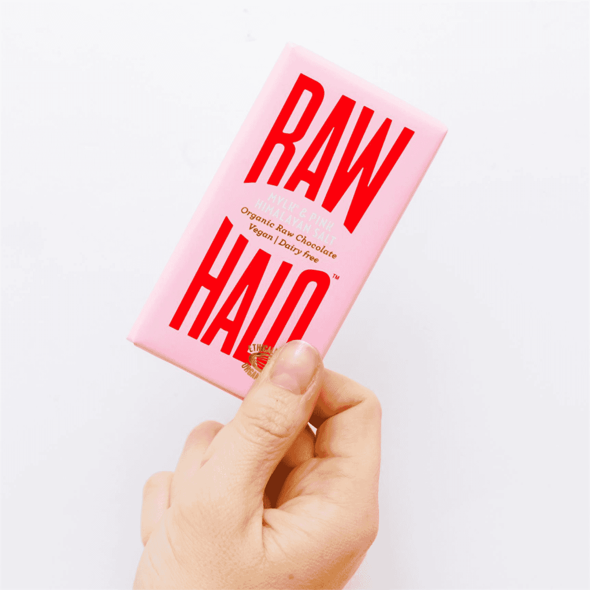 Mylk & Pink Himalayan Salt Organic Chocolate Vegan 35g