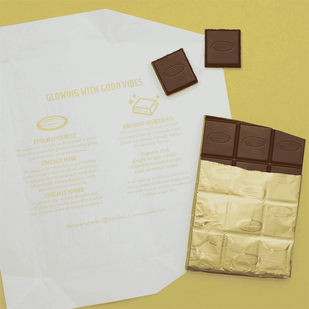 Mylk & Salted Caramel Organic Chocolate Vegan 70g