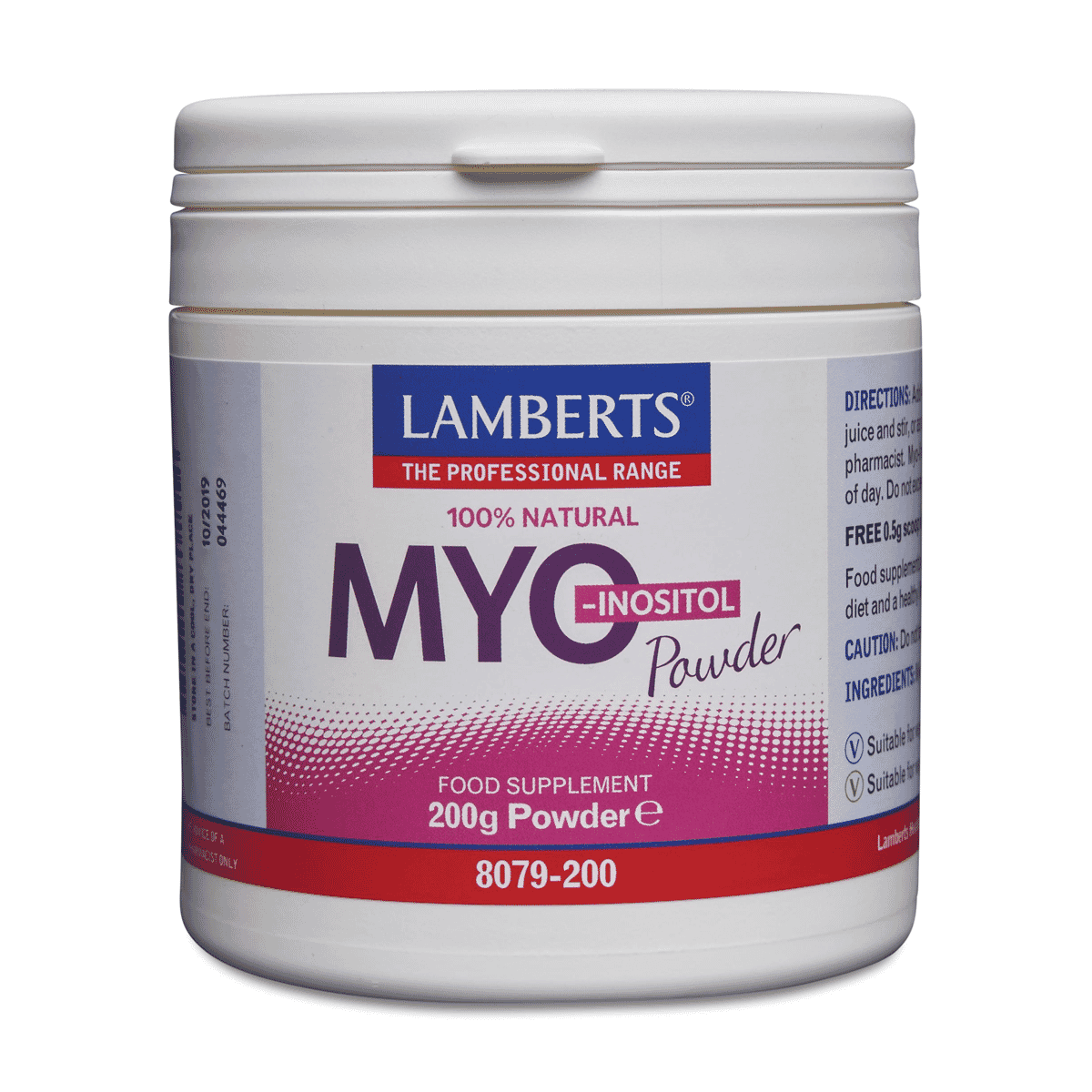 Myo-Inositol Powder 200g