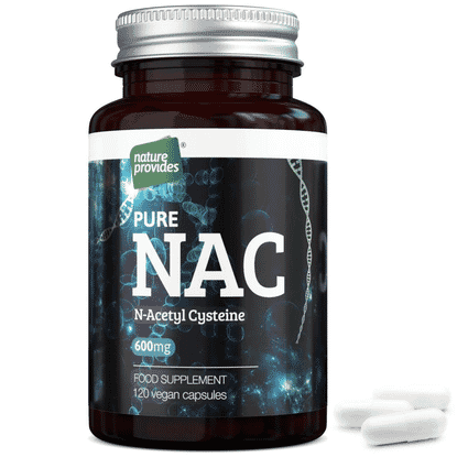 NAC N-Acetyl Cysteine 600mg 120s