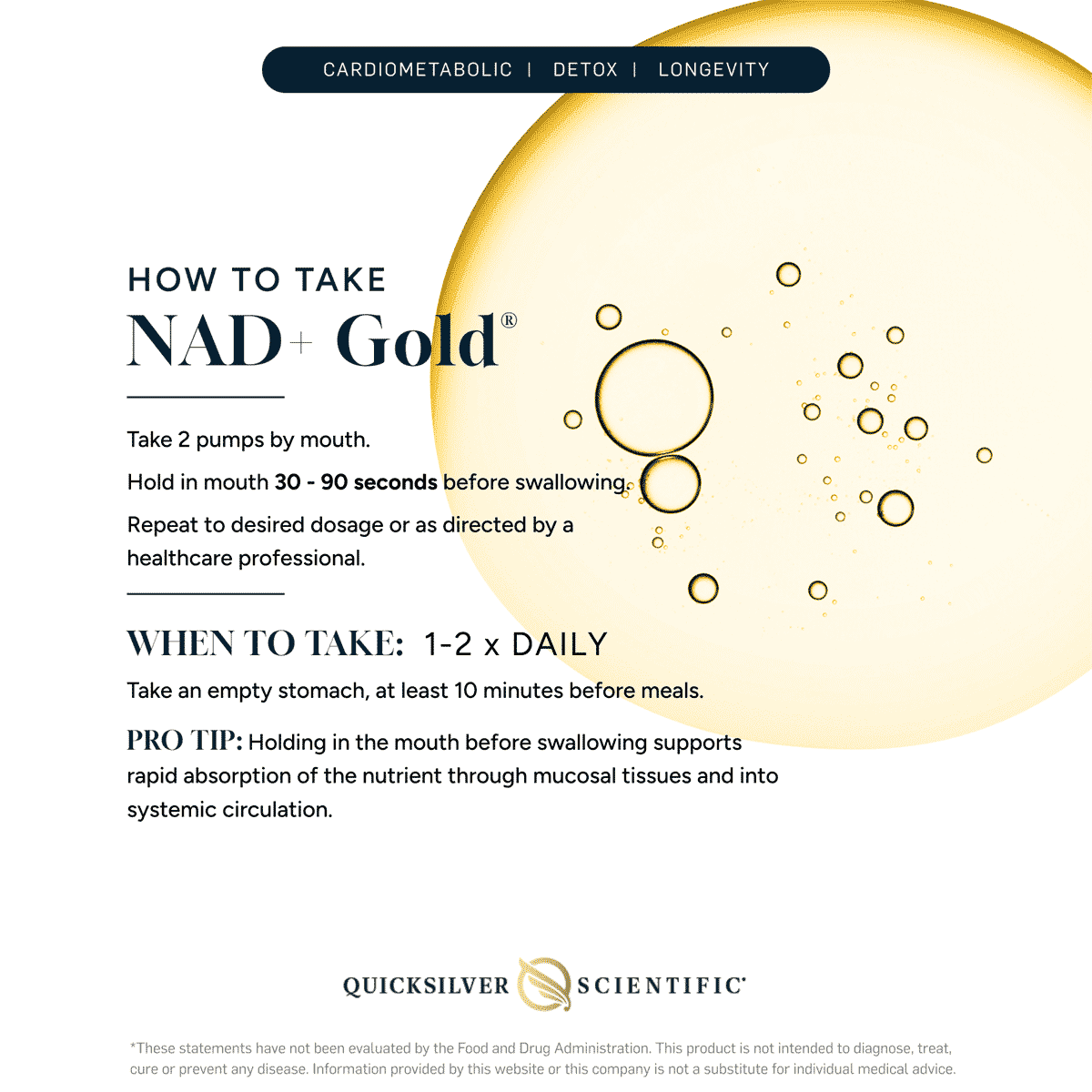 NAD+ Gold 50ml