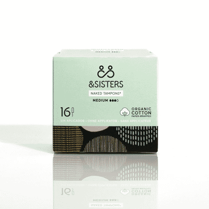 Naked Tampons Medium 16s