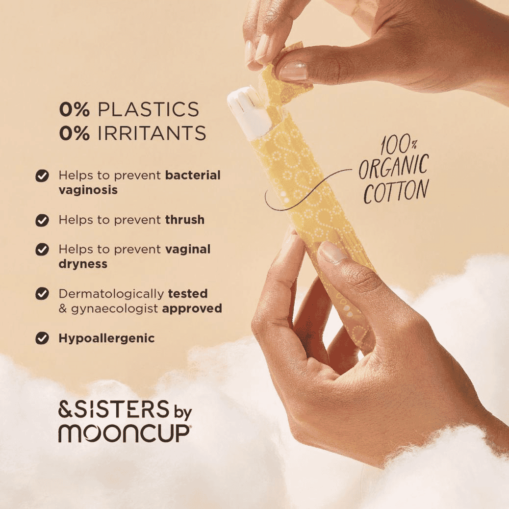 Naked Tampons with Cardboard Applicator Light 16s