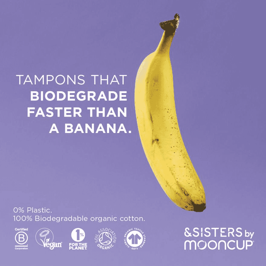 Naked Tampons with Cardboard Applicator Medium 14s