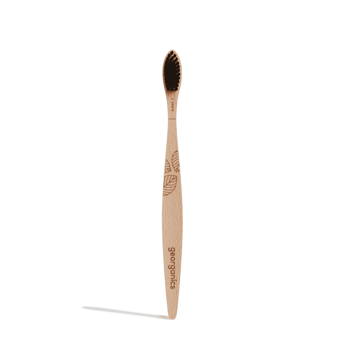 Natural Beech Toothbrush Soft (Black)