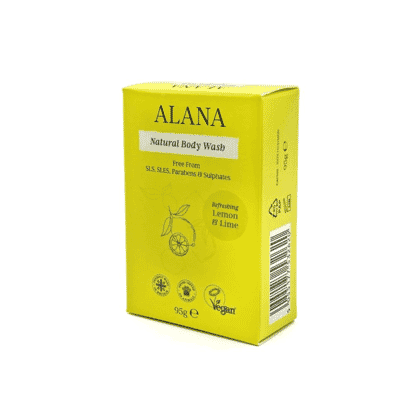 Natural Body Wash Refreshing Lemon & Lime (Bar) 95g