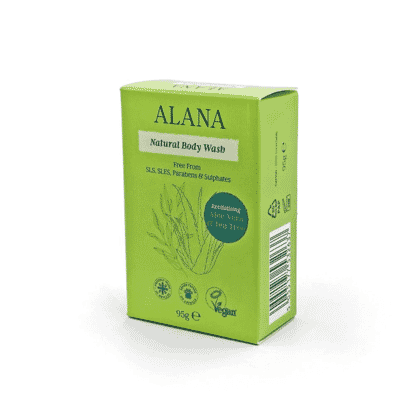 Natural Body Wash Revitalising Aloe Vera & Tea Tree (Bar) 95g