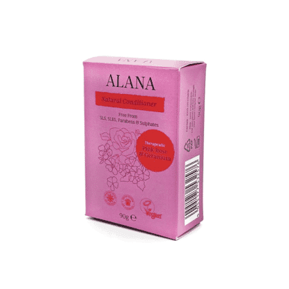 Natural Conditioner Therapeutic Pink Rose & Geranium (Bar) 90g