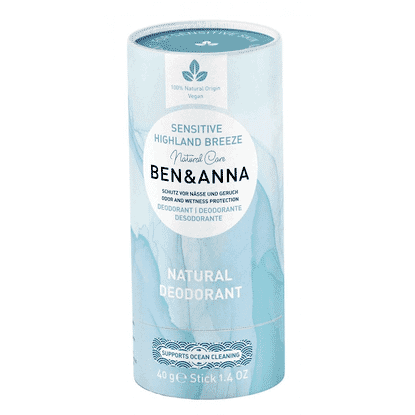 Natural Deodorant Sensitive Highland Breeze 40g