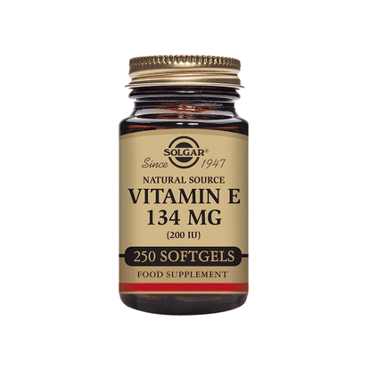 Natural Source Vitamin E 134mg (200iu) 250 Softgels