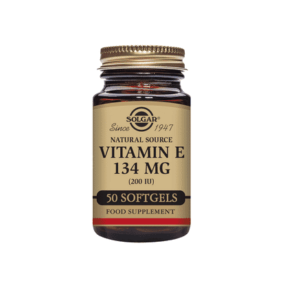 Natural Source Vitamin E 134mg (200iu) 50 Softgels