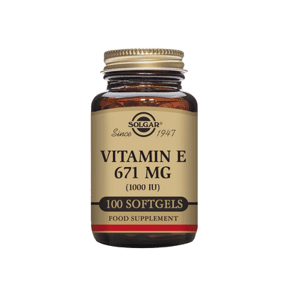 Natural Source Vitamin E 671mg (1000iu) 100 Softgels