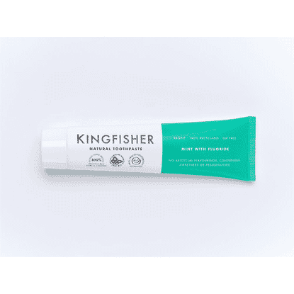Natural Toothpaste Mint with Fluoride 100ml (Light Green)