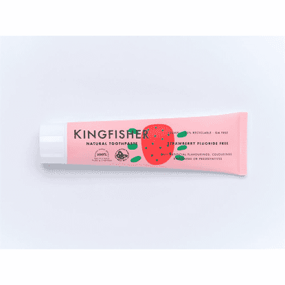 Natural Toothpaste Strawberry Fluoride Free 100ml (PINK)