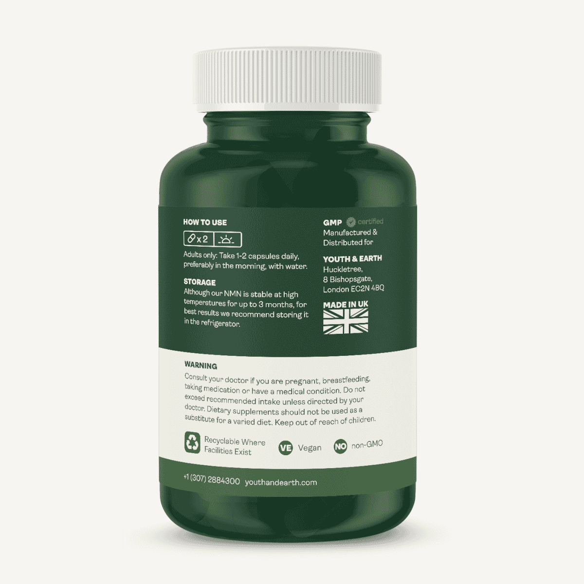 NMN Capsules 500mg 60s