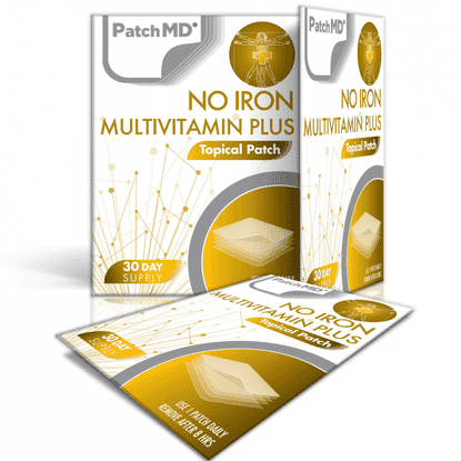 No Iron MultiVitamin Plus Topical Patch 30s