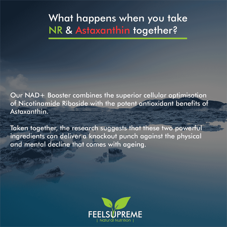 NR (Nicotinamide Riboside) with Astaxanthin 60s