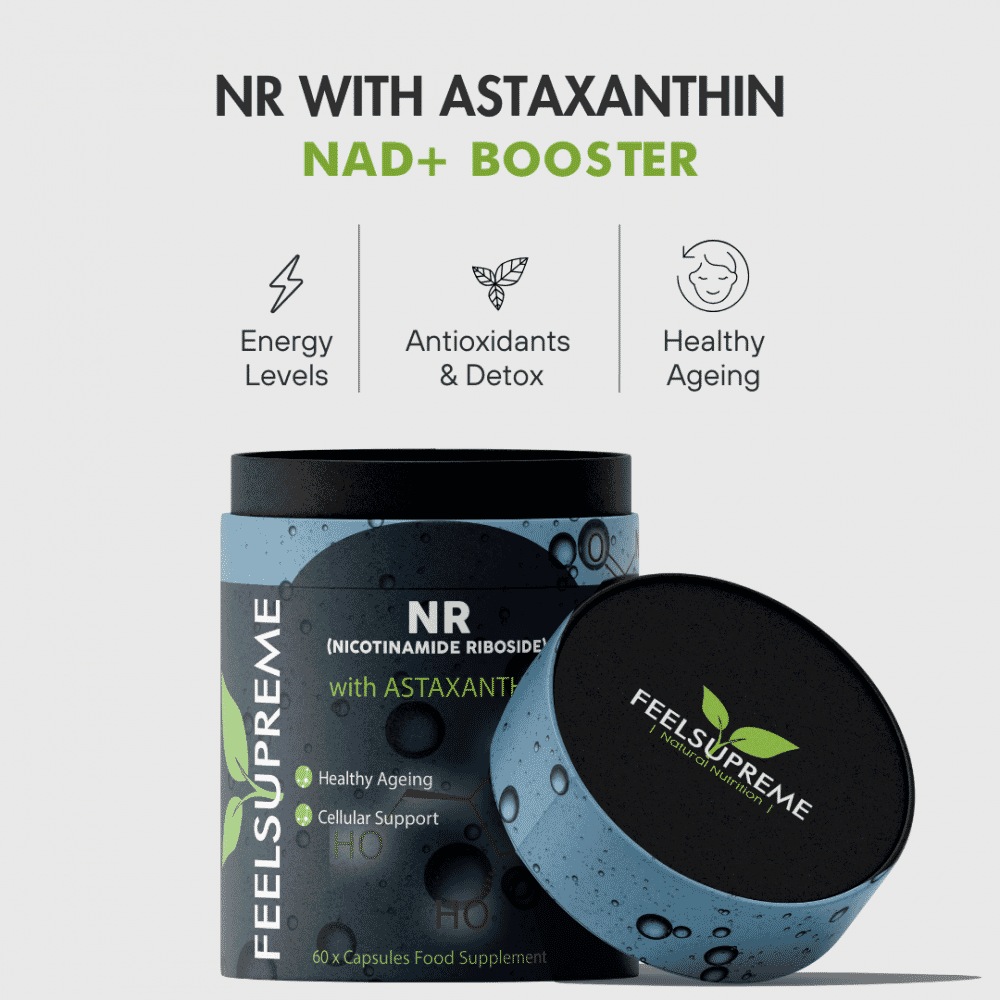 NR (Nicotinamide Riboside) with Astaxanthin 60s