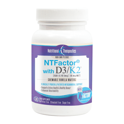 NT Factor with D3/K2 Vanilla Chewables 30s