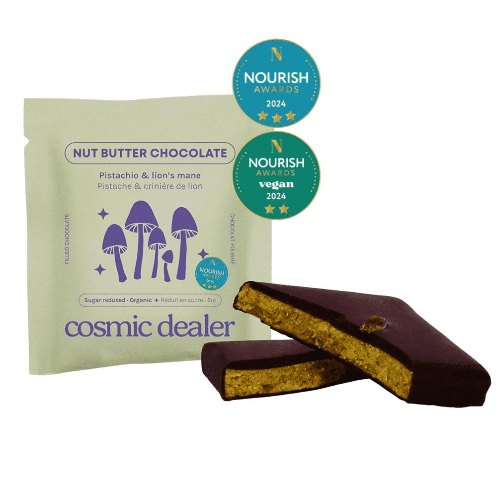 Nut Butter Chocolate Pistachio & Lion's Mane 20g