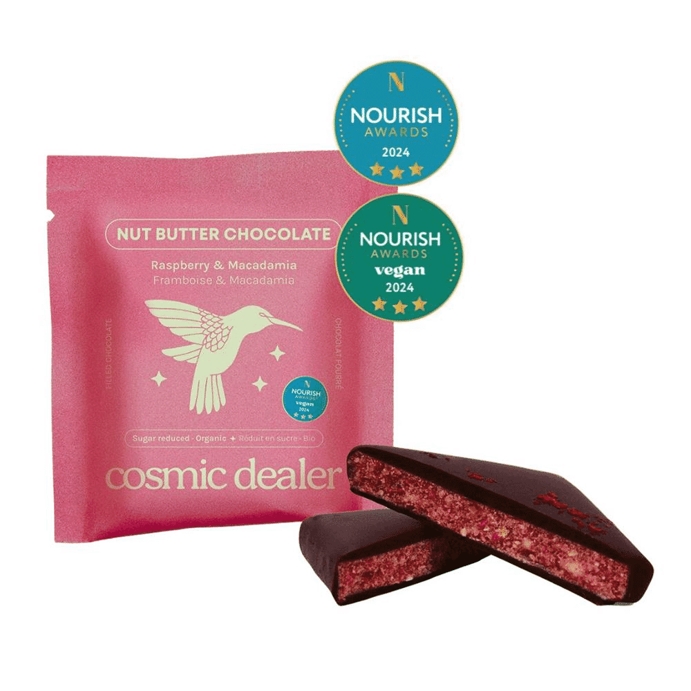 Nut Butter Chocolate Raspberry & Macadamia 20g