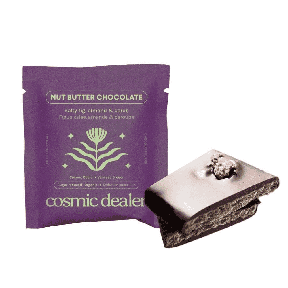 Nut Butter Chocolate Salty Fig, Almond & Carob 20g