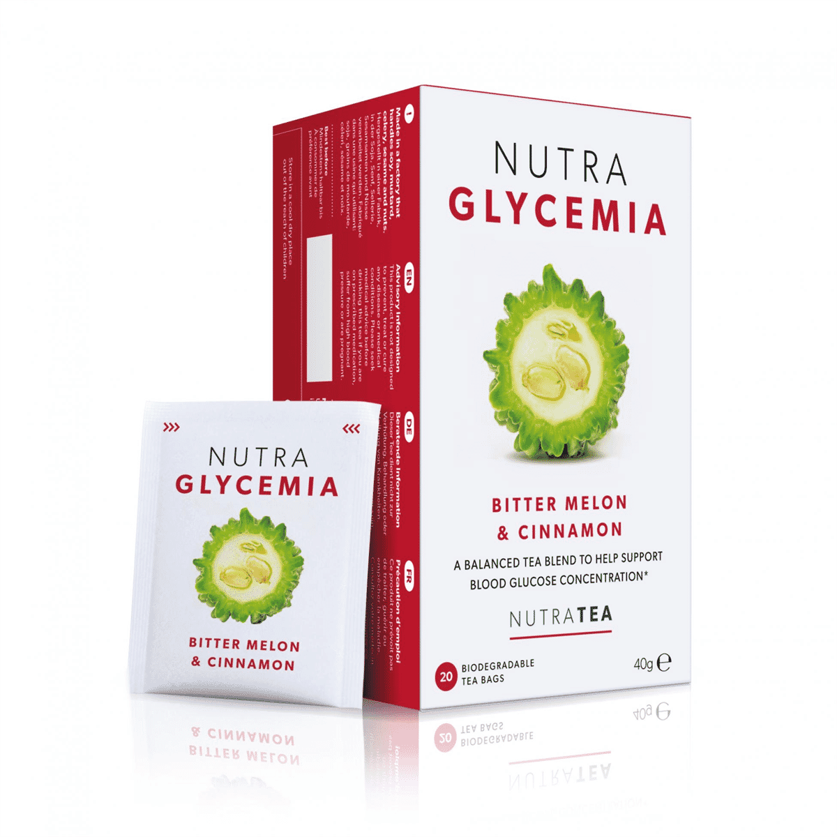 Nutra Glycemia Tea Bags 20s