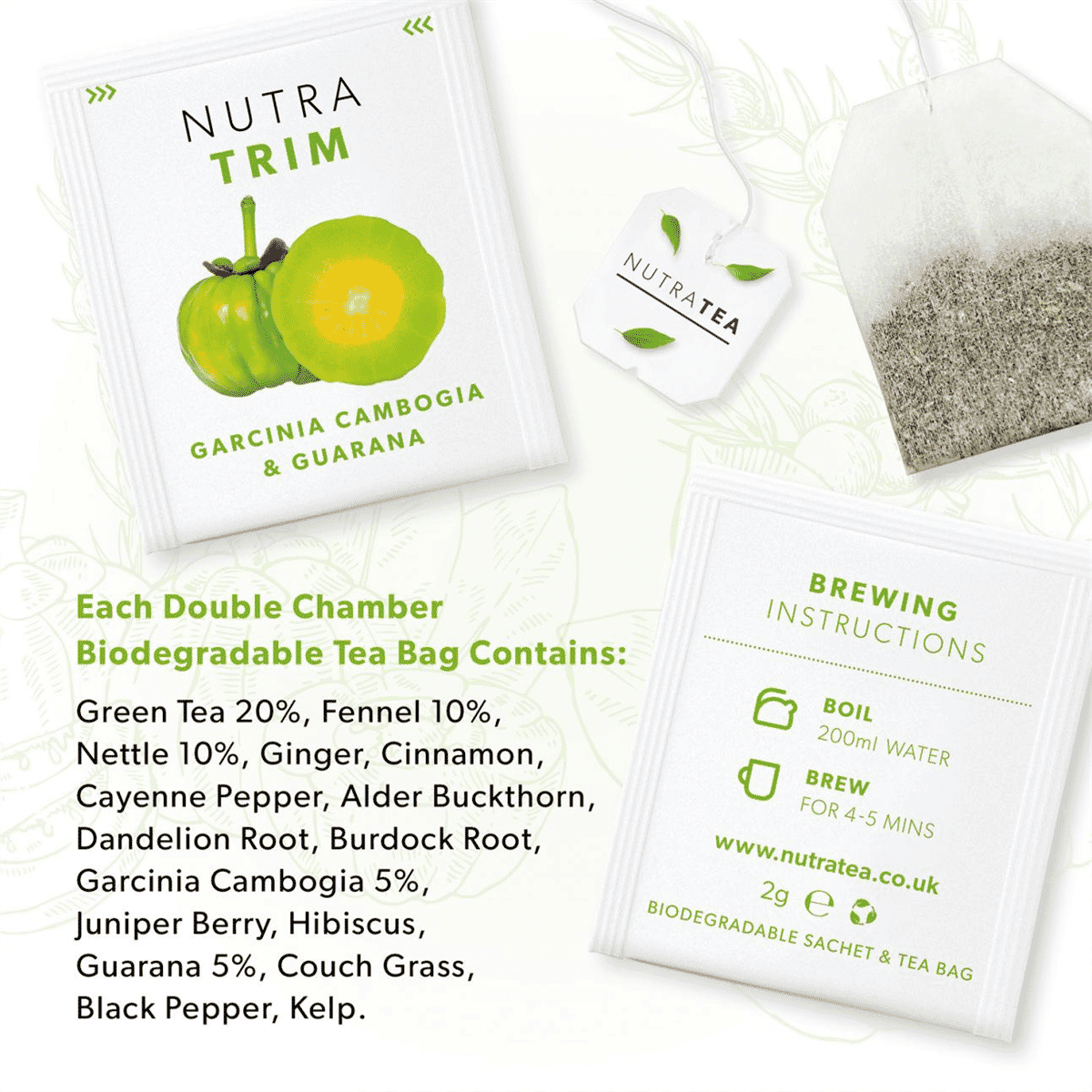 Nutra Trim 20 Tea Bags
