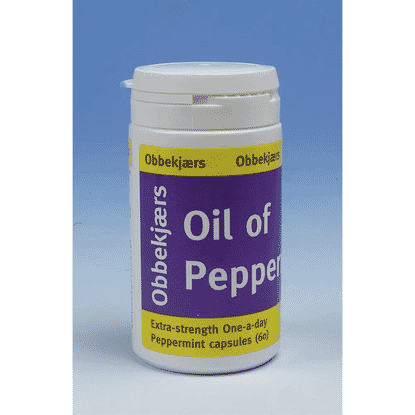 Oil of Peppermint Extra-Strength One-a-Day Peppermint Capsules 60s