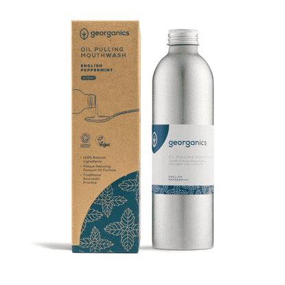 Oil Pulling Mouthwash English Peppermint 275ml