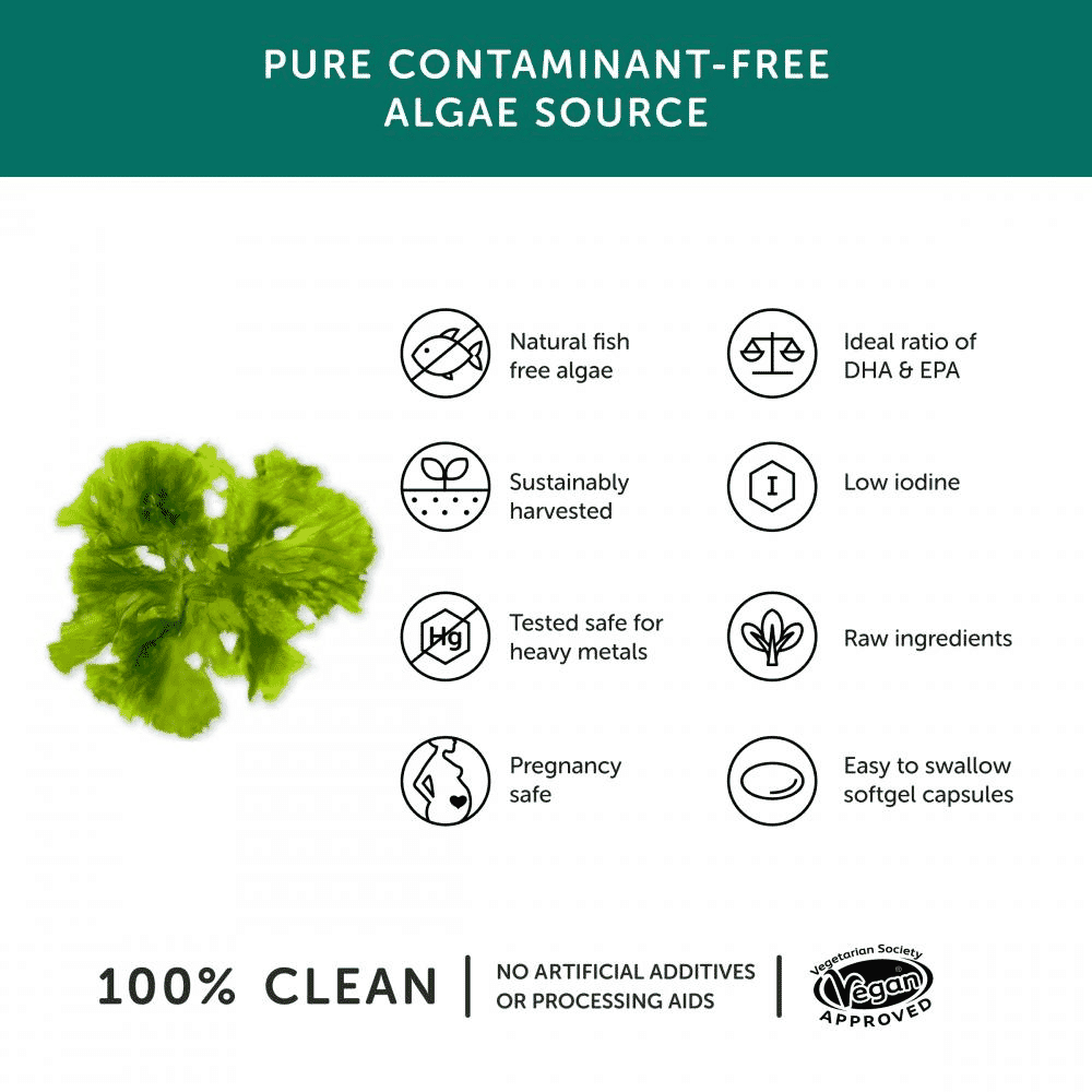 Omega 3 Algae Vegan Source 30s