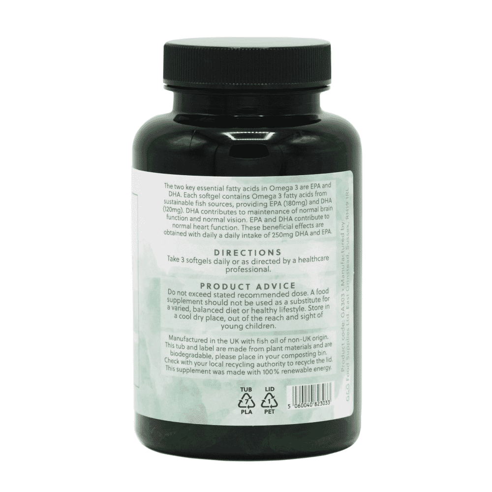 Omega 3 Fish Oil 3000mg 90s