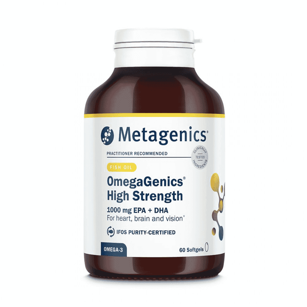 OmegaGenics High Strength Omega-3 Fish Oil 60s