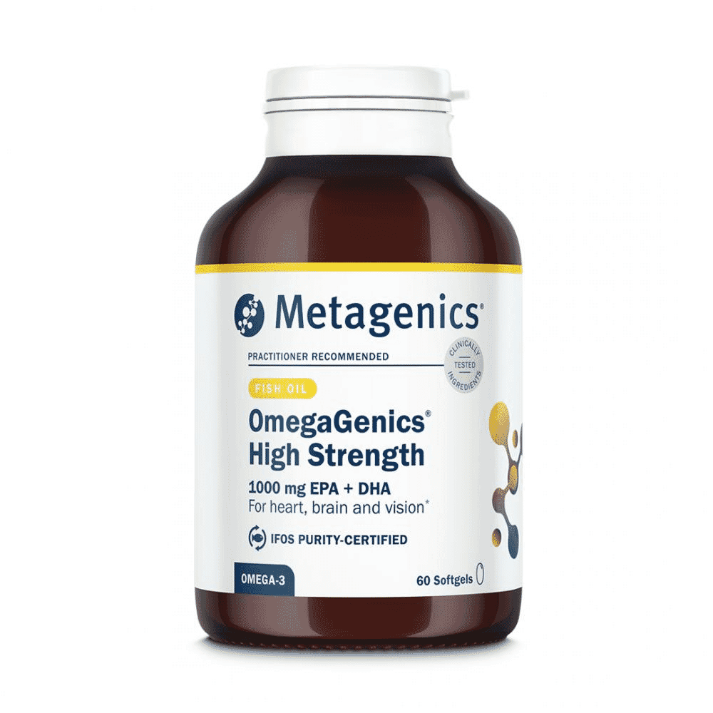 OmegaGenics High Strength Omega-3 Fish Oil 60s