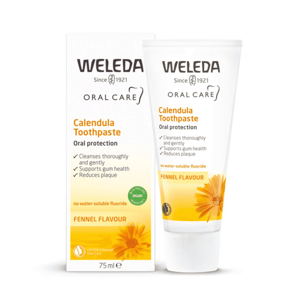 Oral Care Calendula Toothpaste Fennel Flavour 75ml