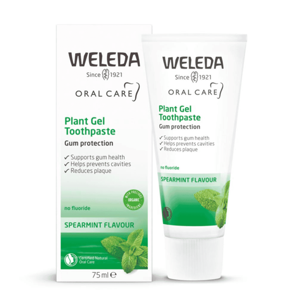 Oral Care Plant Gel Toothpaste Spearmint Flavour 75ml