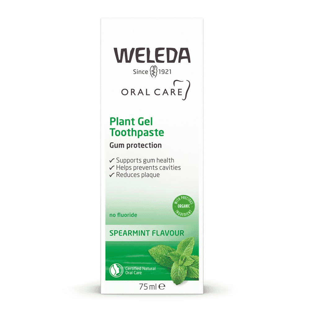 Oral Care Plant Gel Toothpaste Spearmint Flavour 75ml