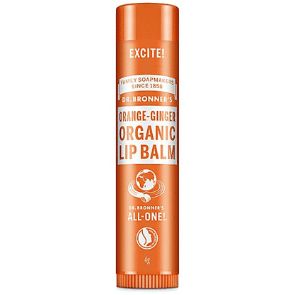 Orange-Ginger Organic Lip Balm 4g