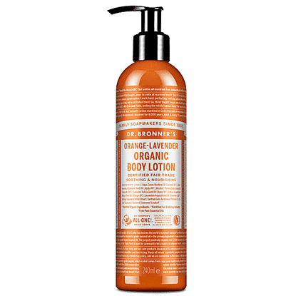 Orange-Lavender Organic Body Lotion 240ml