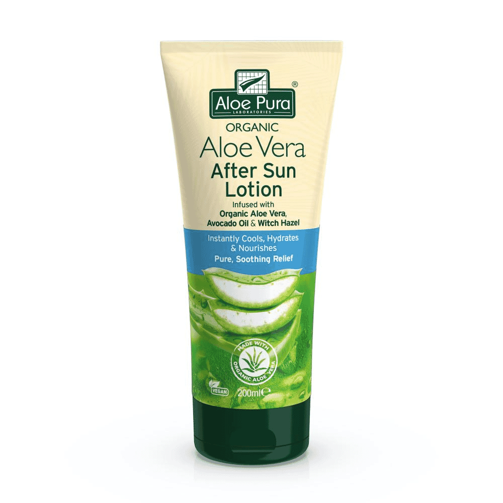 Organic Aloe Vera After Sun Lotion 200ml
