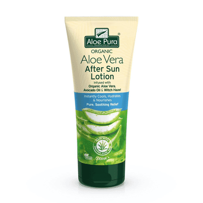 Organic Aloe Vera After Sun Lotion 200ml