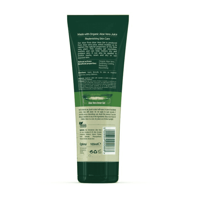 Organic Aloe Vera Gel 100ml