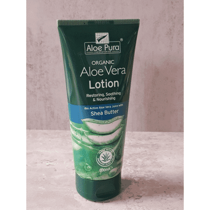 Organic Aloe Vera Lotion with Shea Butter 200ml