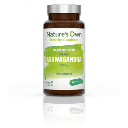 Organic Ashwagandha 500mg 60s