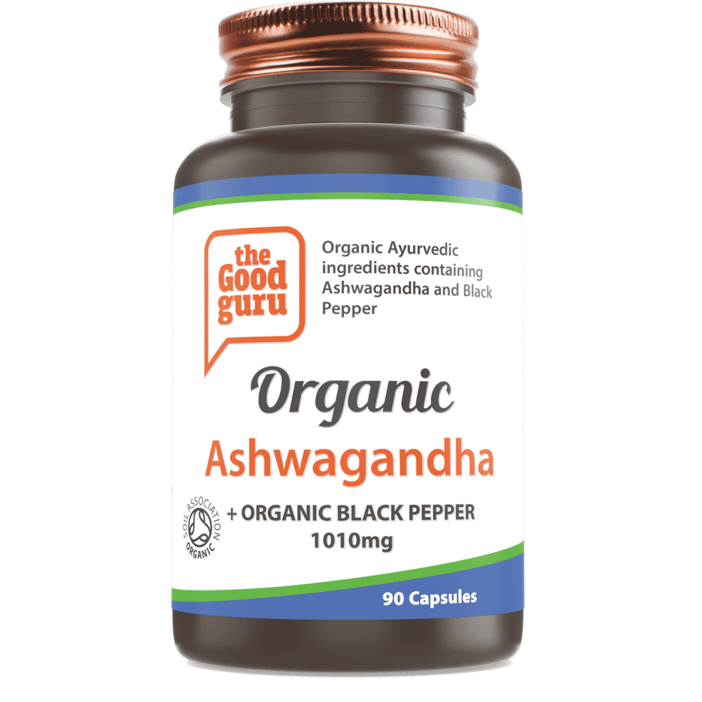 Organic Ashwagandha + Organic Black Pepper 90s