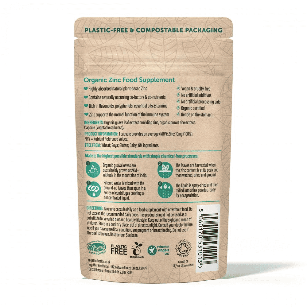 Organic Bio-Zinc Guava Leaf Extract 30’s