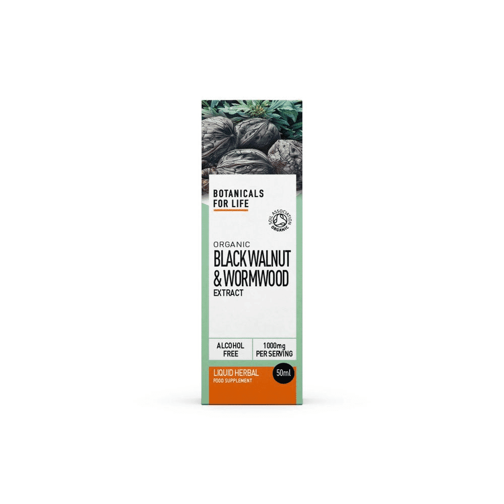 Organic Black Walnut & Wormwood Extract 50ml