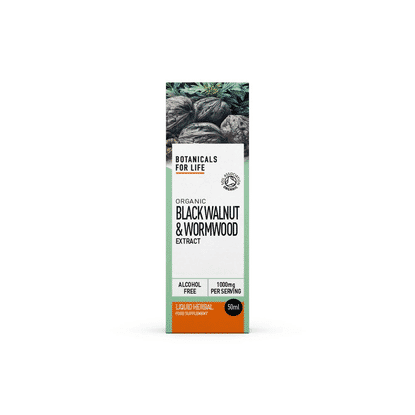 Organic Black Walnut & Wormwood Extract 50ml