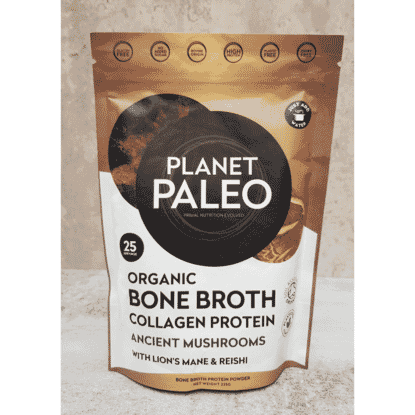Organic Bone Broth Collagen Protein Ancient Mushrooms 225g