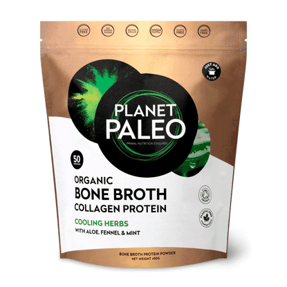 Organic Bone Broth Collagen Protein Cooling Herbs 450g